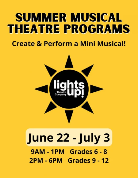 Summer musical theatre PROGRAMS